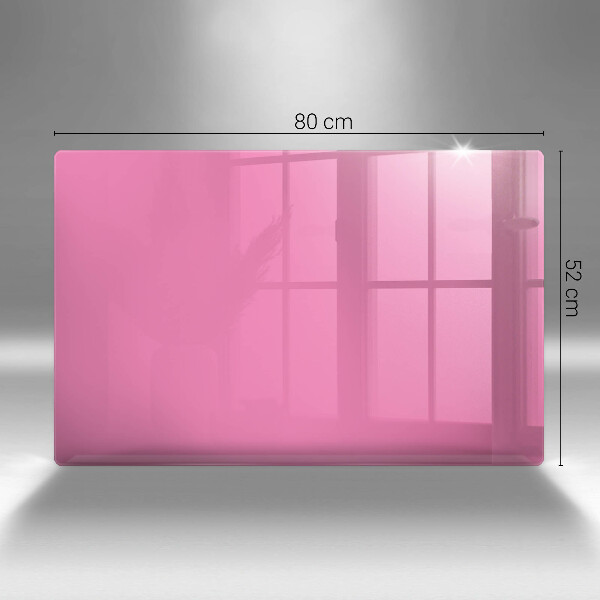Glas Ceranfeldabdeckung Pinke Farbe