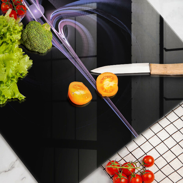 Glas Herdabdeckplatte Moderne Abstraktion