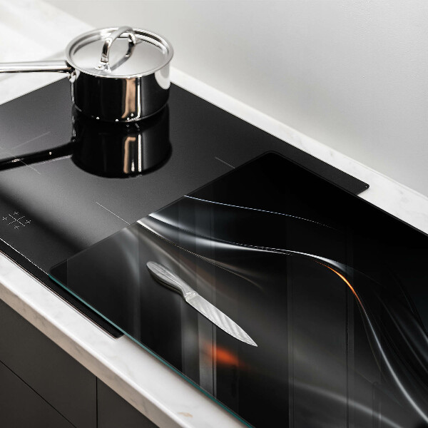 Glas Ceranfeldabdeckung Abstraktes 3D-Design