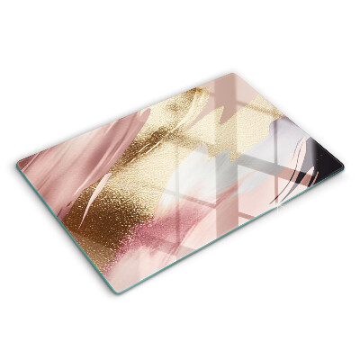 Glas Ceranfeldabdeckung Pastellflecken