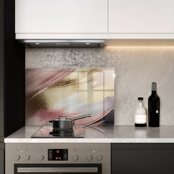 Glas Ceranfeldabdeckung Pastellflecken