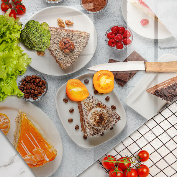 Glas Ceranfeldabdeckung Die Süße des Kuchens