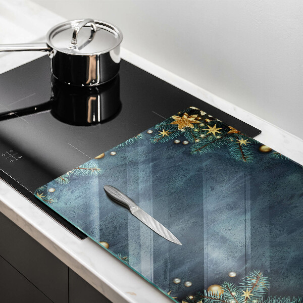 Glas Ceranfeldabdeckung Weihnachtsdekorationen