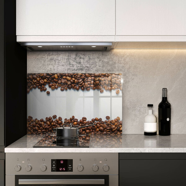 Glas Ceranfeldabdeckung Kaffeebohnen