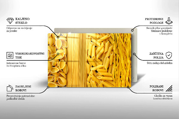 Glas Ceranfeldabdeckung Pasta