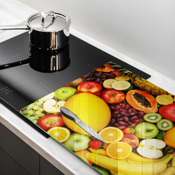 Glas Ceranfeldabdeckung Obstsammlung