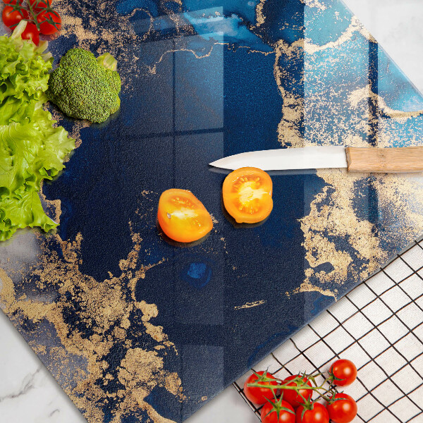 Glas Ceranfeldabdeckung Marmorabstraktion