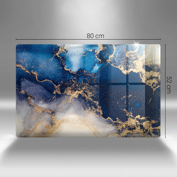 Glas Ceranfeldabdeckung Marmorabstraktion