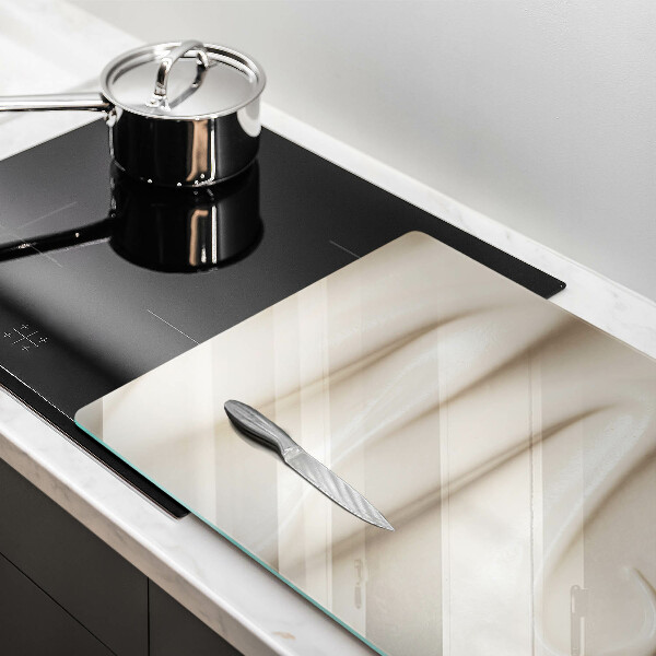 Glas Ceranfeldabdeckung Cremiges Eis