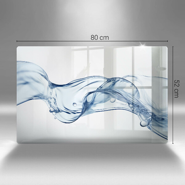 Glas Ceranfeldabdeckung Kristallwasser