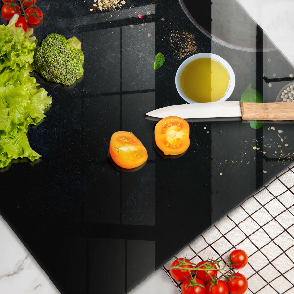 Glas Ceranfeldabdeckung Schüsseln mit Gewürzen