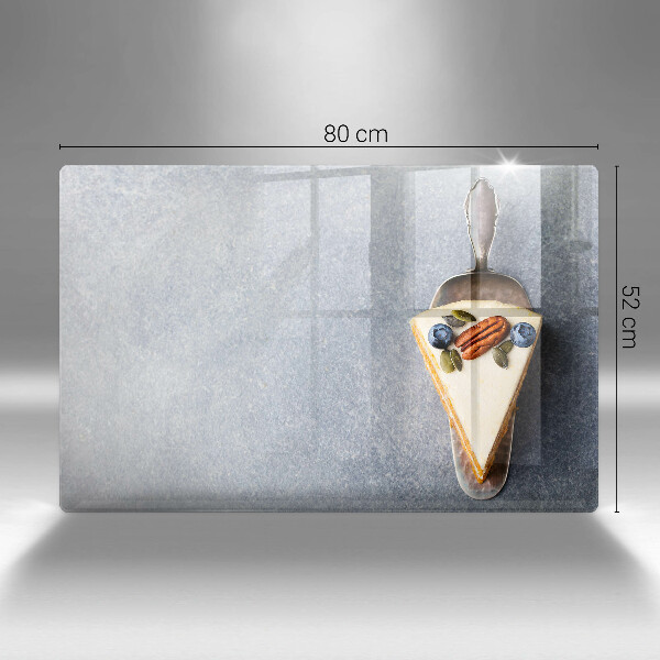 Glas Ceranfeldabdeckung Stück Kuchen