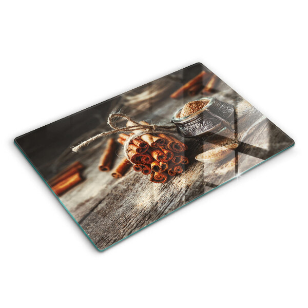 Glas Ceranfeldabdeckung Vanilleschoten