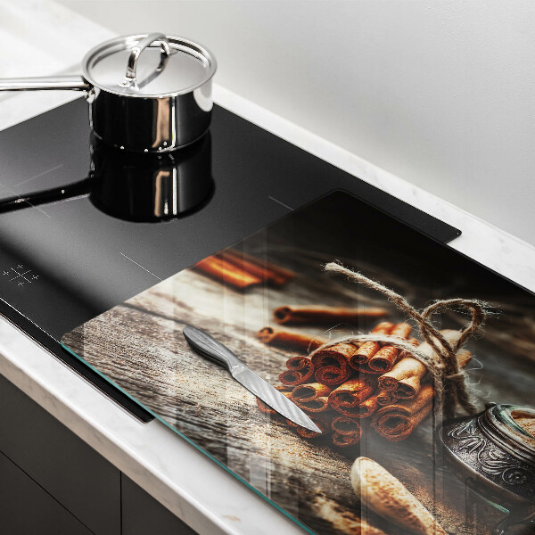 Glas Ceranfeldabdeckung Vanilleschoten