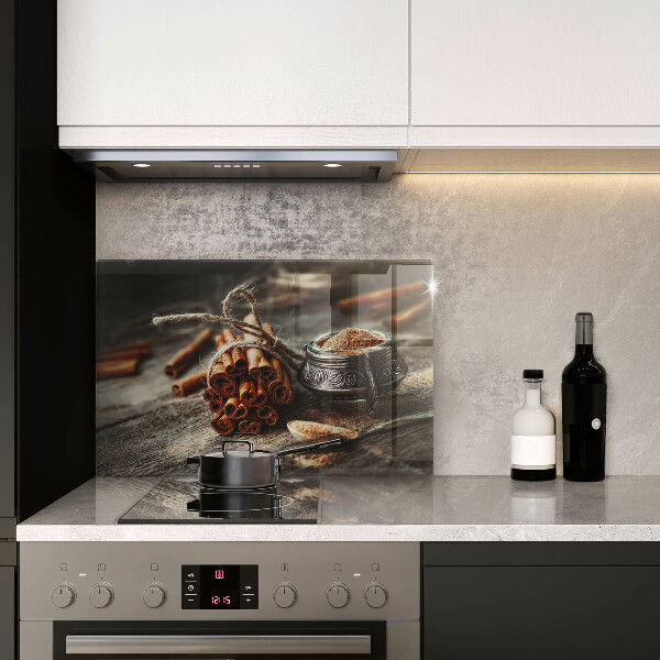 Glas Ceranfeldabdeckung Vanilleschoten