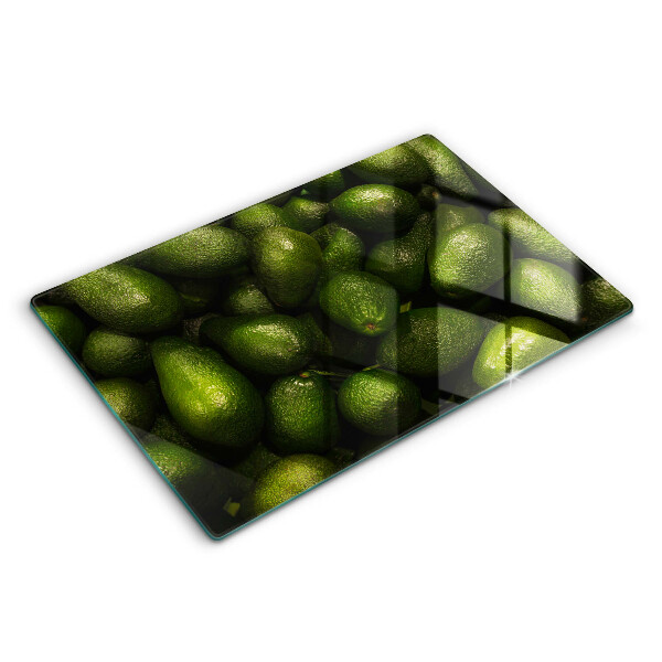 Glas Ceranfeldabdeckung Avocadofrucht