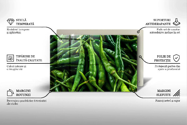 Glas Ceranfeldabdeckung Erbsenschoten