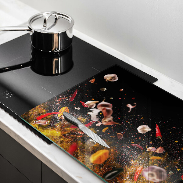 Glas Ceranfeldabdeckung Scharfe Gewürze