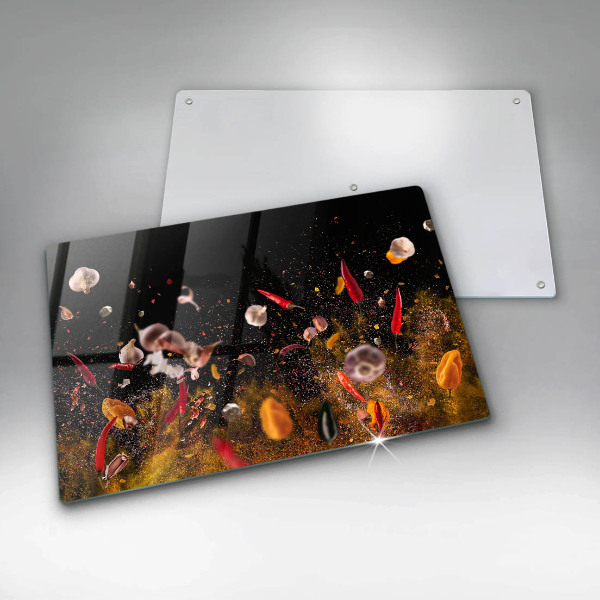 Glas Ceranfeldabdeckung Scharfe Gewürze