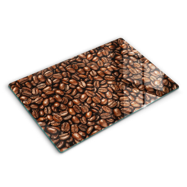 Glas Ceranfeldabdeckung Kaffeebohnen
