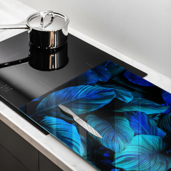 Glas Ceranfeldabdeckung Blätter der Dschungelvegetation