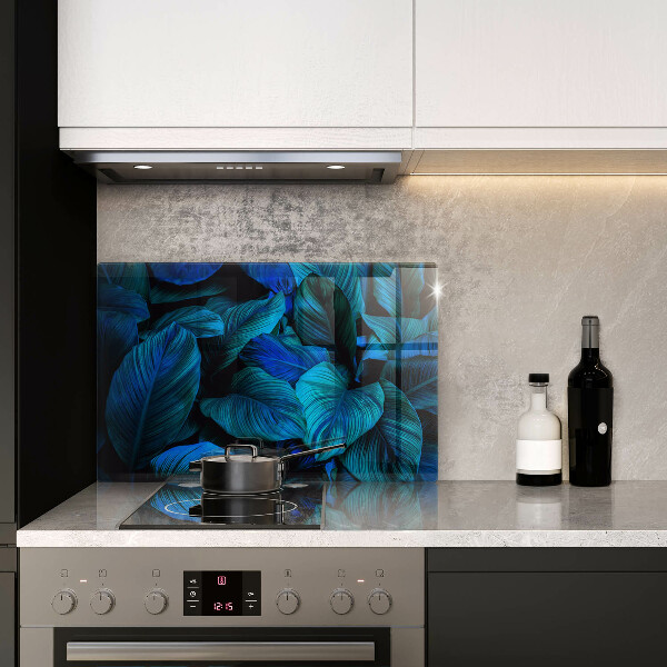 Glas Ceranfeldabdeckung Blätter der Dschungelvegetation