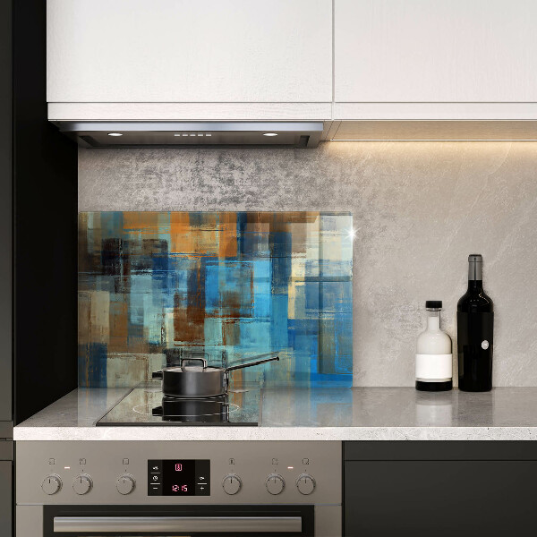 Glas Ceranfeldabdeckung Gemalter Hintergrund