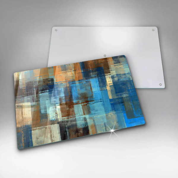 Glas Ceranfeldabdeckung Gemalter Hintergrund