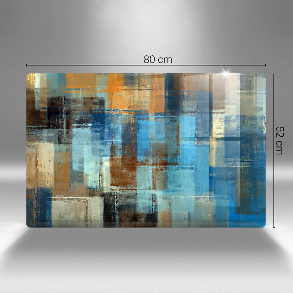 Glas Ceranfeldabdeckung Gemalter Hintergrund