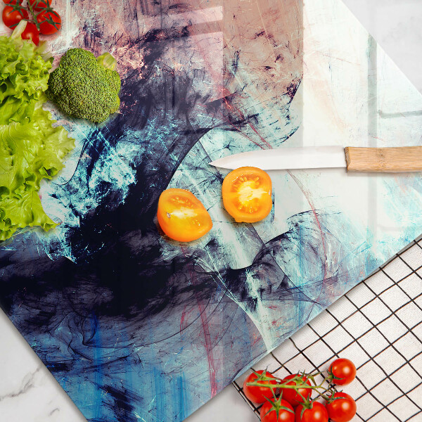 Glas Ceranfeldabdeckung Gemalte Abstraktion