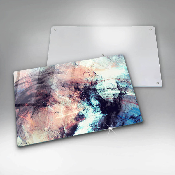 Glas Ceranfeldabdeckung Gemalte Abstraktion