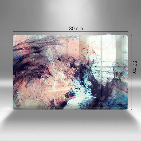 Glas Ceranfeldabdeckung Gemalte Abstraktion