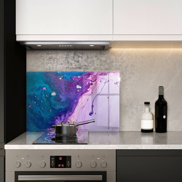 Glas Ceranfeldabdeckung Abstraktionstinten