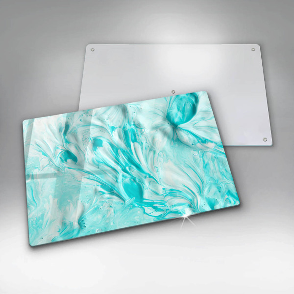 Glas Ceranfeldabdeckung Abstraktionsfarben