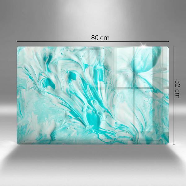 Glas Ceranfeldabdeckung Abstraktionsfarben