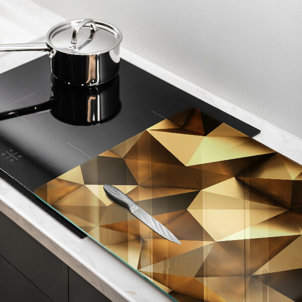 Glas Herdabdeckplatte Strukturabstraktionshintergrund