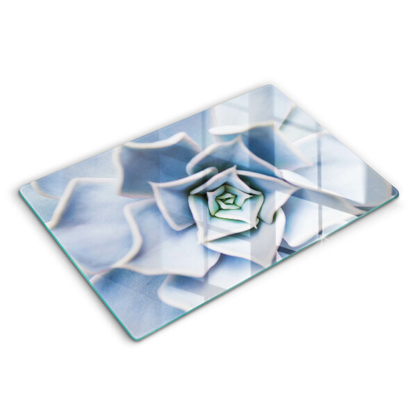 Glas Herdabdeckplatte Blumenpflanze