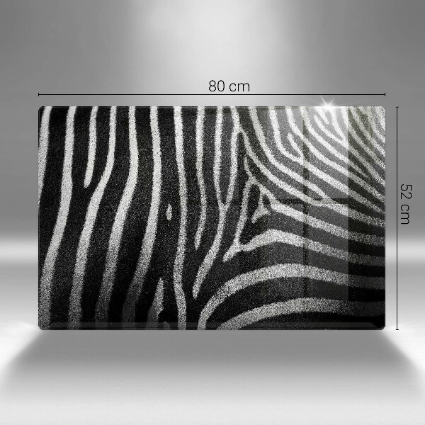 Glas Ceranfeldabdeckung Zebrastreifen