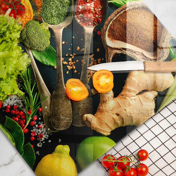 Glas Ceranfeldabdeckung Küchengewürzlöffel