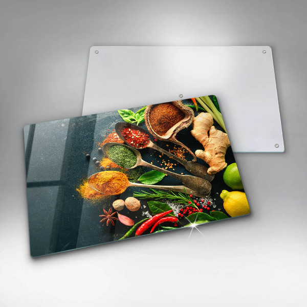 Glas Ceranfeldabdeckung Küchengewürzlöffel