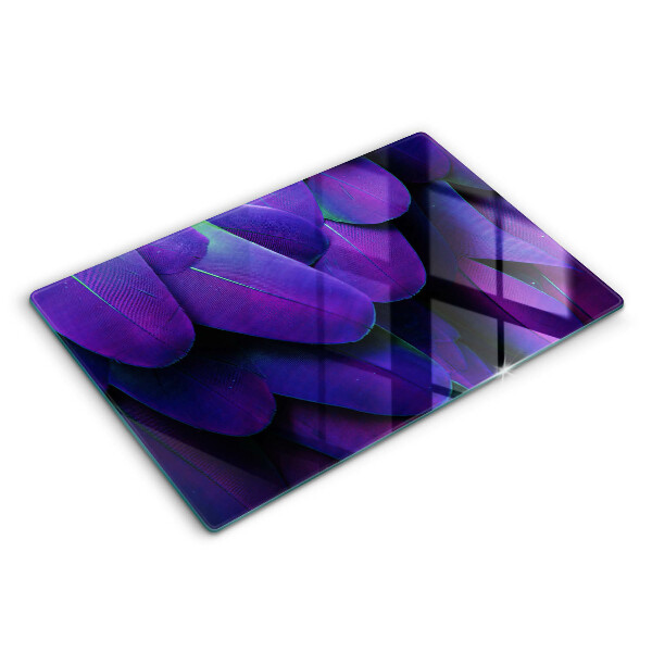 Glas Ceranfeldabdeckung Neonfedern