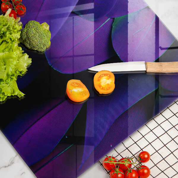 Glas Ceranfeldabdeckung Neonfedern