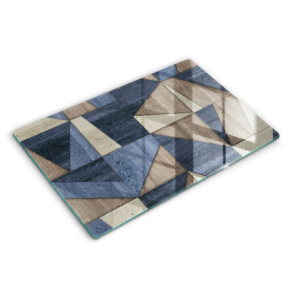 Glas Ceranfeldabdeckung Geometrische Abstraktion
