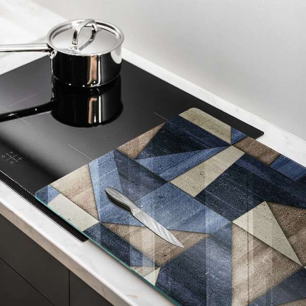 Glas Ceranfeldabdeckung Geometrische Abstraktion