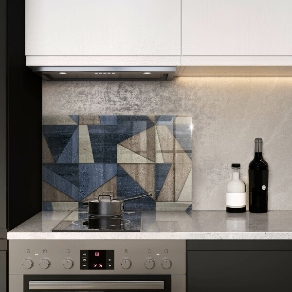 Glas Ceranfeldabdeckung Geometrische Abstraktion