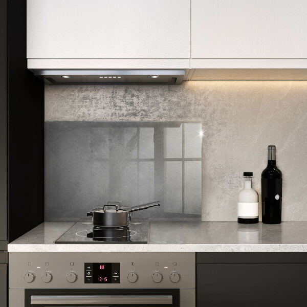 Glas Herdabdeckplatte Betonbeschaffenheitshintergrund