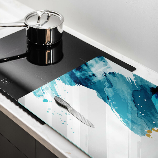 Glas Ceranfeldabdeckung Blaue Flecken