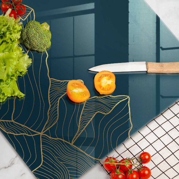 Glas Ceranfeldabdeckung Abstrakte Berge