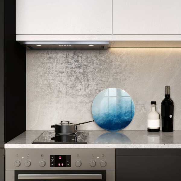 Glas Ceranfeldabdeckung Spritzschutz Abstrakter Hintergrund