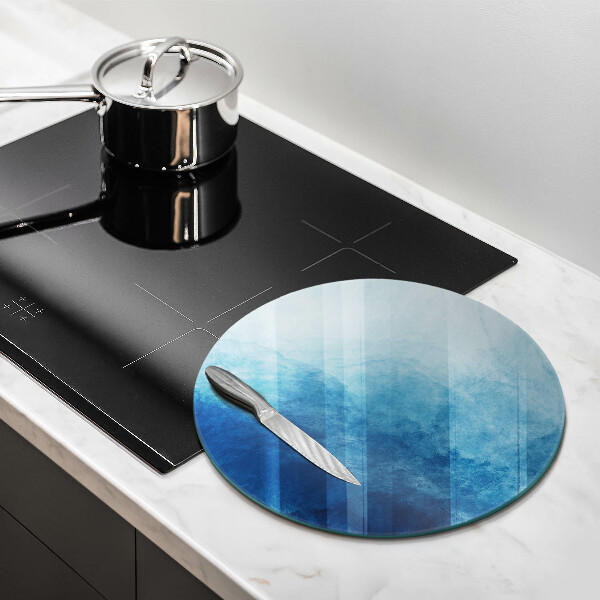 Glas Ceranfeldabdeckung Spritzschutz Abstrakter Hintergrund